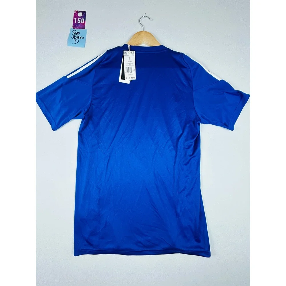 Adidas Mens TIRO24 Jersey Small Royal Blue Soccer Athletic Activewear Sportcore